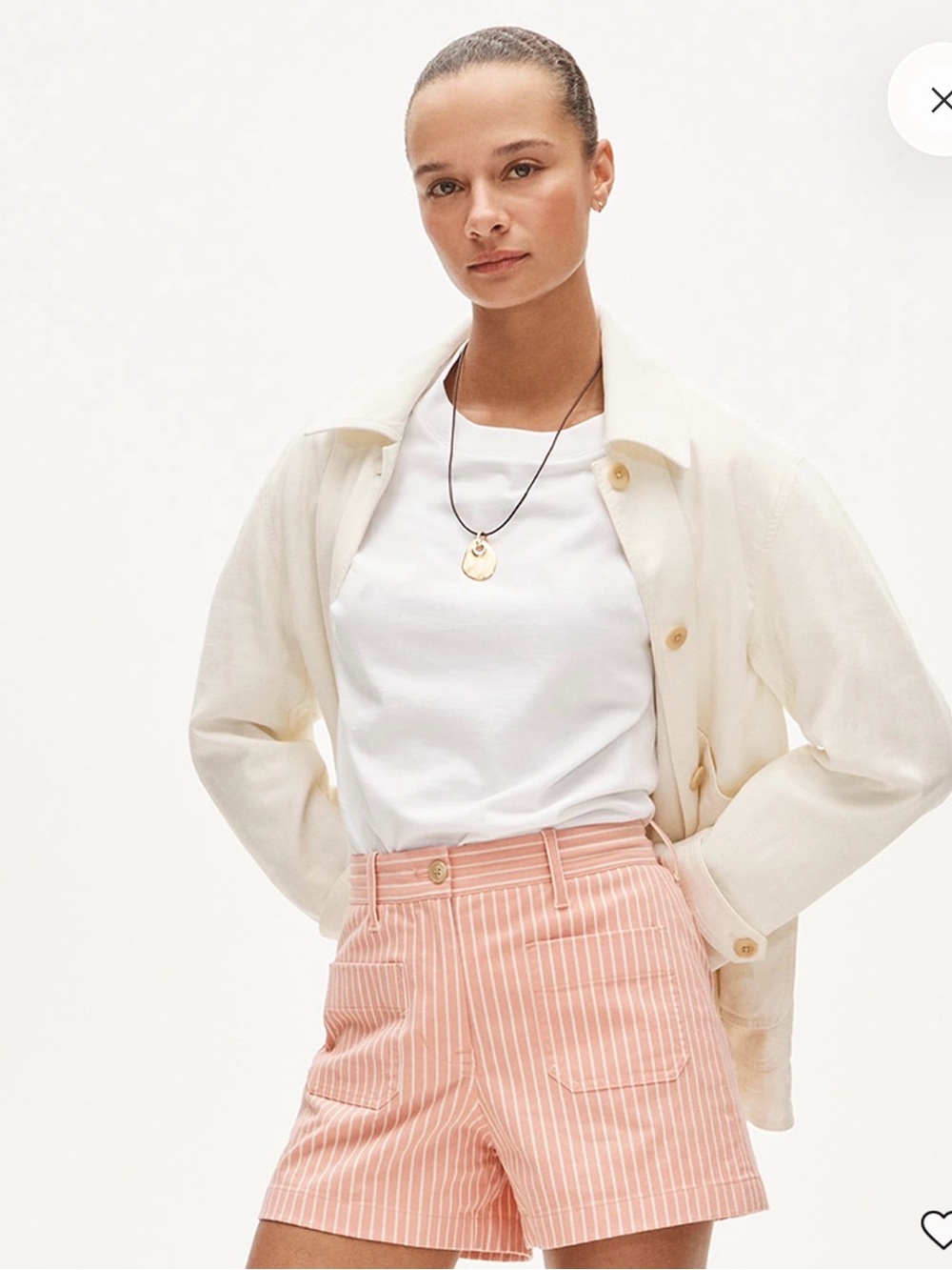 J. Crew Patch-pocket chino short